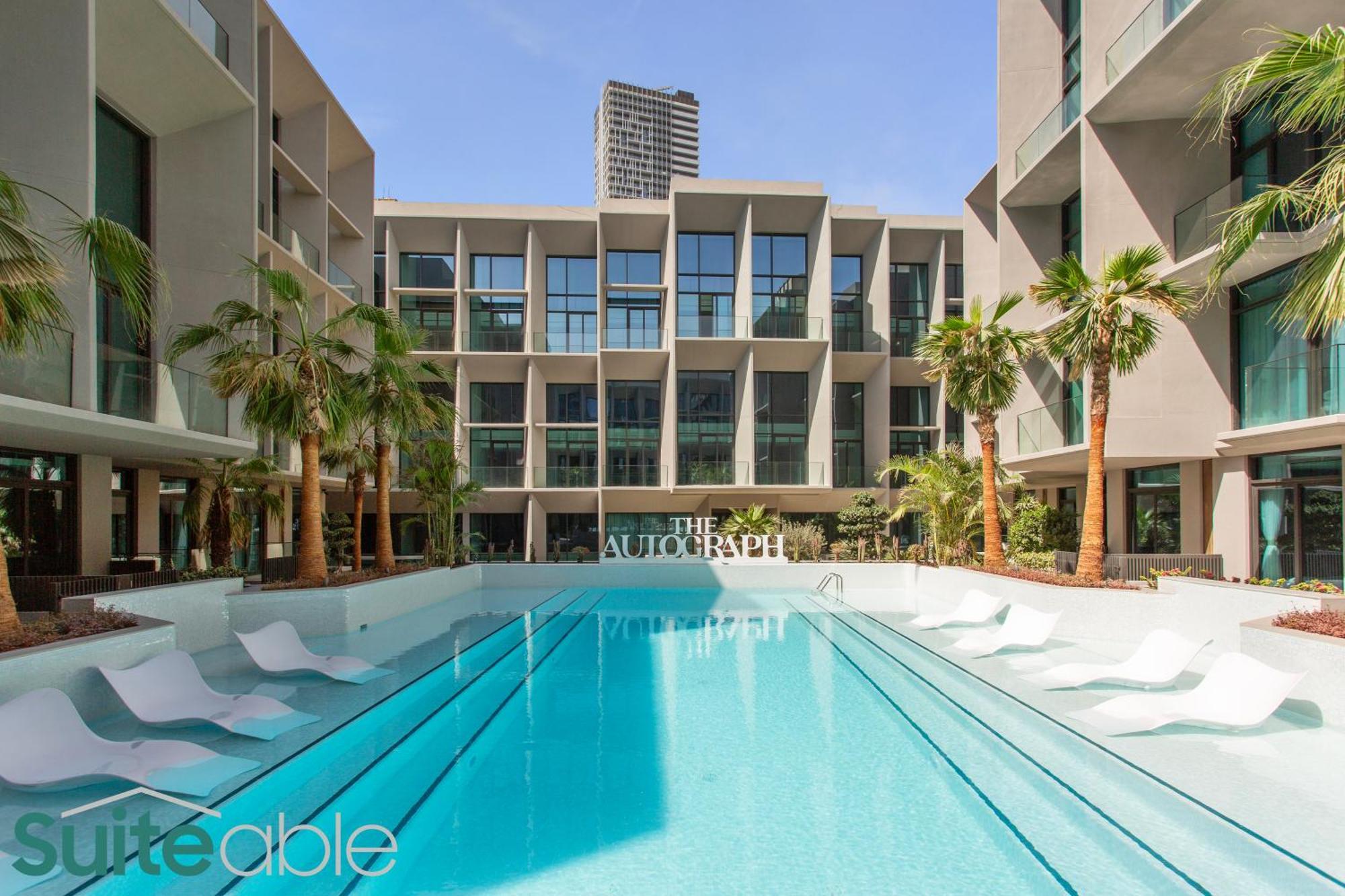 Vibrant & Exclusive Pool View In Autograph * Dubai